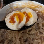 極中華蕎麦 ひろた - 割ってみた！★極煮干中華蕎麦＋とろチャセット（1490円税込）とろーり味玉（150円税込）★