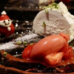 六本木うかい亭 - ブッシュドノエル