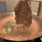 先斗町しゃぶしゃぶすき焼き きらく - 