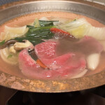 先斗町しゃぶしゃぶすき焼き きらく - 