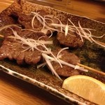 遊人 - 仙台牛タンの串焼き