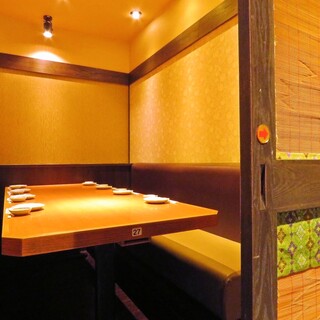 【個室8名様×1】個室テーブル席です。1名様から8名様までご利用いただけます！