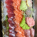 平公屋 - お刺身の盛り合わせ