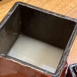 そばや哲心 - しっかり手を加えていますね…美味しい蕎麦湯