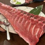 魚と日本酒 卯吉の間 - 生本鮪の中落ち