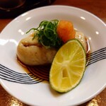 酒肴哲 - あん肝ポン酢、モミジおろしパンチあります。