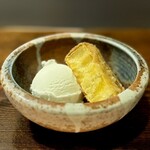 ばば天 - さつまいもと塩ミルクアイス
