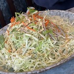 千力 愛宕店 - 山盛千層切捲心菜沙拉