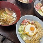 酔來軒 - 酔来丼＋小ラーメン！