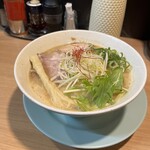 布施 細見商店 - 酒粕味噌ラーメン・大盛り