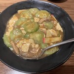 島の食べものや南風 - なーべら(へちま)のちゃんぷるー(味噌味)