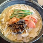 味の民芸 - 料理写真:特製白の麻辣鍋うどん