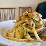 青 AO - 蛤とからすみのパスタ1