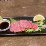 じなんぼう - 極上和牛炙り牛刺し