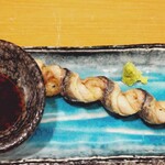 うなぎ食堂 柳ばし - くりから　山葵醤油で
