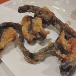 うなぎ食堂 柳ばし - ヒレ唐揚げ