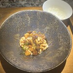 隼 - 白子麻婆withごはん　山形雪若丸