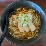 ヒャクブンノイチ - 燻製醤油ラーメン 大盛り