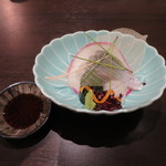 零 - 〆鯖、水ダコ、鯛の盛合せ