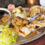 Spunkycurry saki  - 鶏肉がゴロゴロと。 肉の旨味にマサラが絡んで美味し！