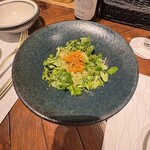 Calma - 炙りウニとクレソンのパスタ