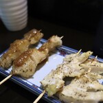 やきとり たかた - 牛ミノ、とり軟骨