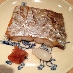 松もと - Ｈ26.12 その2 太刀魚の焼きもの