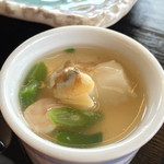 Washoku Tengurei - 寿司に付いてくる茶碗蒸し