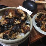 イチビキ - うなぎが多すぎて、ご飯が取り出せません