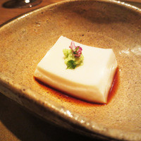 六雁 - 胡麻豆腐　山葵　花穂