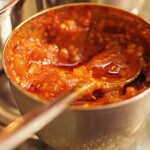 ダージリン - 辛そう　チリのチャトニかな