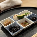 と村 - 黒豆と鰻、白子