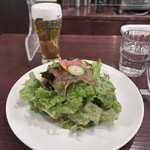 ピッツェリア ファッブリカ 1090 - ランチサラダ