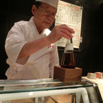 Daisan Harumisushi - 酒粕酢　赤酢の原型で、実は江戸時代にミツカンが創って江戸に売り歩いた