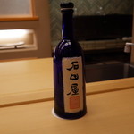 銀座 小十 - 黒龍 石田屋 グラス3,000円 2014.12.2x