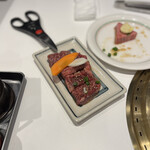 焼肉 鶯谷園 - 厚切りハラミ