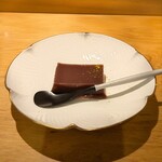 参宮橋 あさや - 水羊羹×柚子皮がけ