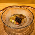 参宮橋 あさや - 鰻のヒレ焼き×尻尾×ジュレ