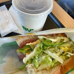 サブウェイ - 料理写真:ペプシコーラS 昼得BLT＋たまご1スクープ