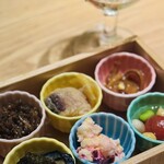 茶茶 このか - おばんざい六種盛り合せ