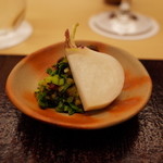 銀座 小十 - 香の物 2014.12.2x