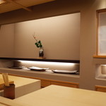 銀座 小十 - 美しい白木のカウンター 2014.12.2x