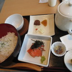 田頭茶舗 - お茶漬け、自家製焼き鮭ランチ￥540(ランパス利用)