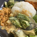 SK SUPER MARKET - オクラ、も、豆も美味しかった。