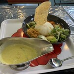 SK SUPER MARKET - フィッシュカレーのセット。フィッシュは鯖。