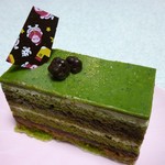 ケーキハウス ナルミ - 2014.12.24 抹茶のケーキ