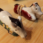 太平寿し - 毎年違う その年の干支の箸置き