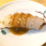 太平寿し - 烏賊 このわたのせ 握り