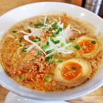 麺屋 いえろう - 味噌ラーメンｗｉｔｈ味玉