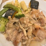 ココス 大宮中川店 - きのこクリームのチキンステーキ